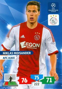 2013-14 Panini Adrenalyn XL UEFA Champions League #31 Niklas Moisander Front