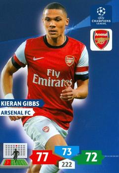 2013-14 Panini Adrenalyn XL UEFA Champions League #48 Kieran Gibbs Front