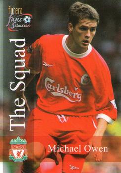 2000 Futera Fans Selection Liverpool #120 Michael Owen Front