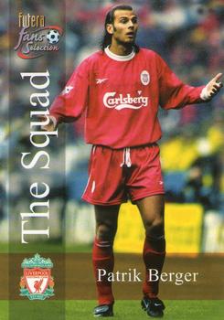 2000 Futera Fans Selection Liverpool #125 Patrik Berger Front