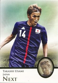 2013 Futera Unique World Football #100 Takashi Usami Front