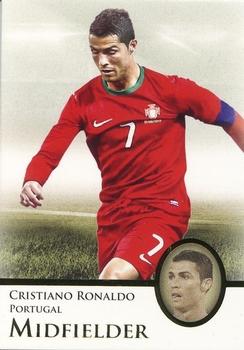 2013 Futera Unique World Football #128 Cristiano Ronaldo Front