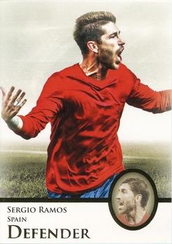 2013 Futera Unique World Football #027 Sergio Ramos Front