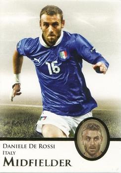 2013 Futera Unique World Football #034 Daniele De Rossi Front