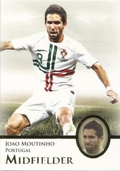 2013 Futera Unique World Football #048 Joao Moutinho Front