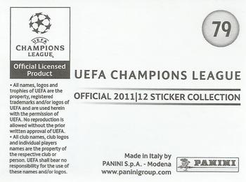 2011-12 Panini UEFA Champions League Stickers #79 Maicon Back