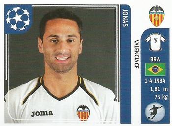 2011-12 Panini UEFA Champions League Stickers #309 Jonas Front