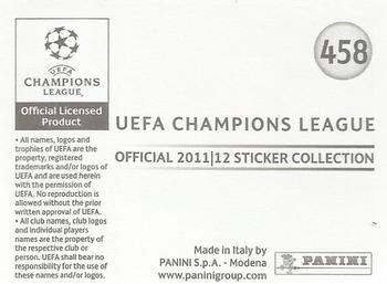2011-12 Panini UEFA Champions League Stickers #458 Vladimir Bystrov Back