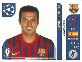 2011-12 Panini UEFA Champions League Stickers #494 Pedro Rodríguez Front