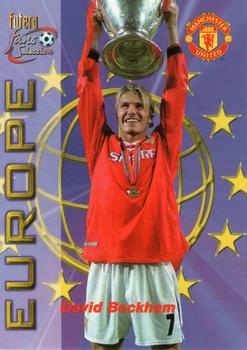 2000 Futera Fans Selection Manchester United #167 David Beckham Front