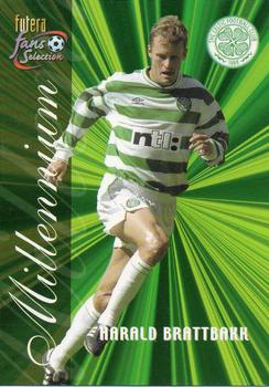 2000 Futera Fans Selection Celtic #136 Harald Brattbakk Front