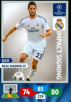 2013-14 Panini Adrenalyn XL UEFA Champions League - Impact Signings #NNO Isco Front