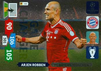 2013-14 Panini Adrenalyn XL UEFA Champions League - Game Changers #NNO Arjen Robben Front
