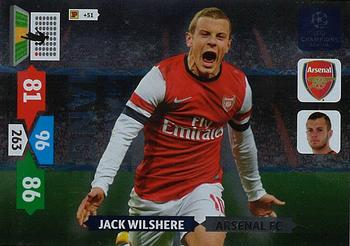 2013-14 Panini Adrenalyn XL UEFA Champions League - Game Changers #NNO Jack Wilshere Front