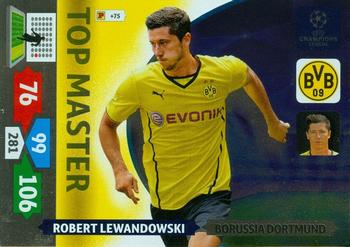 2013-14 Panini Adrenalyn XL UEFA Champions League - Top Masters #356 Robert Lewandowski Front