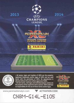 2013-14 Panini Adrenalyn XL UEFA Champions League - Limited Editions #BAR-NE Neymar Back