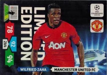 2013-14 Panini Adrenalyn XL UEFA Champions League - Limited Editions #MANU-WZ Wilfried Zaha Front