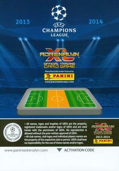 2013-14 Panini Adrenalyn XL UEFA Champions League - Limited Editions #STB-GI Gabriel Iancu Back