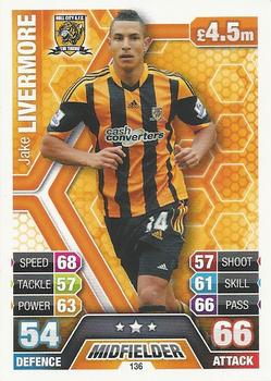 2013-14 Topps Match Attax Premier League #136 Jake Livermore Front