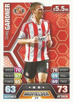 2013-14 Topps Match Attax Premier League #279 Craig Gardner Front