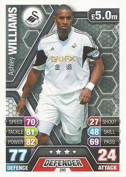 2013-14 Topps Match Attax Premier League #290 Ashley Williams Front