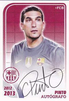 2012-13 Panini FC Barcelona Stickers #43 Pinto Front