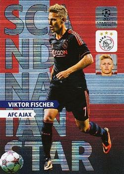2013-14 Panini Adrenalyn XL UEFA Champions League - Scandinavian Stars #NNO Viktor Fischer Front