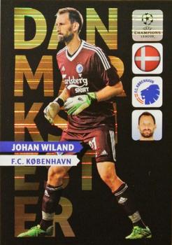 2013-14 Panini Adrenalyn XL UEFA Champions League - Danmarksmester #NNO Johan Wiland Front