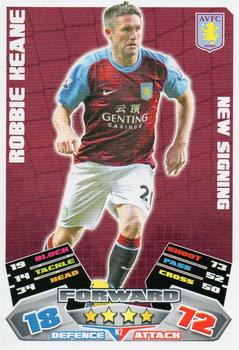 2011-12 Topps Match Attax Premier League Extra #N2 Robbie Keane Front