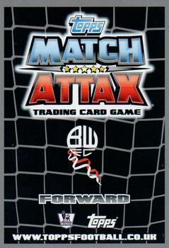 2011-12 Topps Match Attax Premier League Extra #N6 Marvin Sordell Back