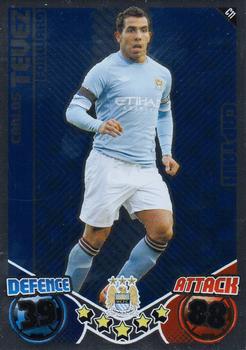 2010-11 Topps Match Attax Premier League Extra #C11 Carlos Tevez Front