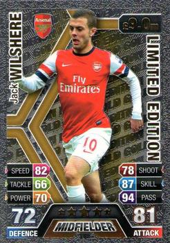 2013-14 Topps Match Attax Premier League - Limited Edition Gold #LE2 Jack Wilshere Front