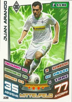 2013-14 Topps Match Attax Bundesliga #229 Juan Arango Front