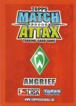 2008-09 Topps Match Attax Bundesliga #66 Aaron Hunt Back