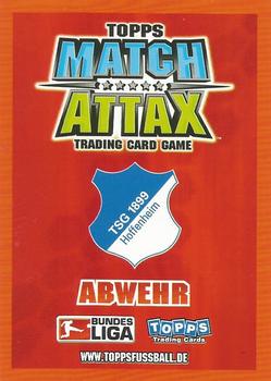 2008-09 Topps Match Attax Bundesliga #164 Andreas Beck Back