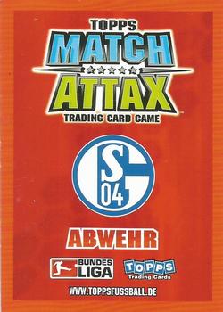 2008-09 Topps Match Attax Bundesliga #274 Heiko Westermann Back