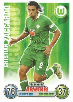 2008-09 Topps Match Attax Bundesliga #308 Cristian Zaccardo Front