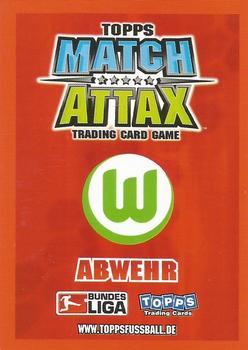 2008-09 Topps Match Attax Bundesliga #312 Sascha Riether Back