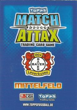 2009-10 Topps Match Attax Bundesliga #192 Arturo Vidal Back