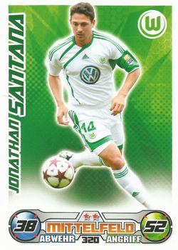 2009-10 Topps Match Attax Bundesliga #320 Jonathan Santana Front