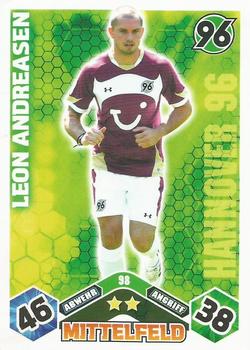 2010-11 Topps Match Attax Bundesliga #98 Leon Andreasen Front