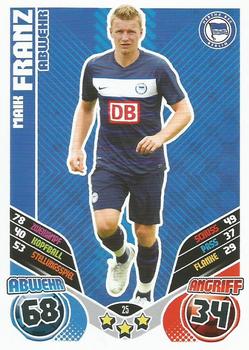 2011-12 Topps Match Attax Bundesliga #25 Maik Franz Front