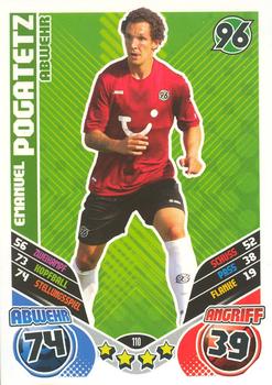 2011-12 Topps Match Attax Bundesliga #110 Emanuel Pogatetz Front