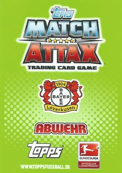 2011-12 Topps Match Attax Bundesliga #184 Daniel Schwaab Back