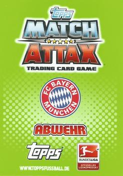 2011-12 Topps Match Attax Bundesliga #241 David Alaba Back