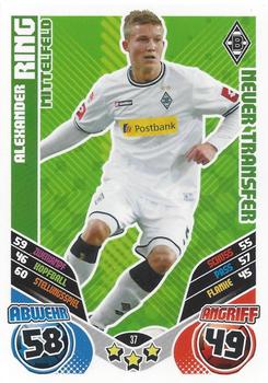 2011-12 Topps Match Attax Bundesliga Extra #37 Alexander Ring Front