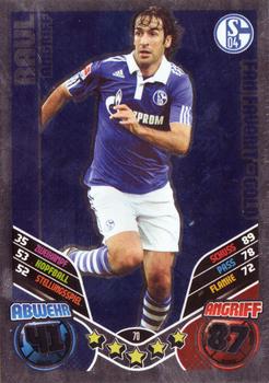 2011-12 Topps Match Attax Bundesliga Extra #70 Raul Front
