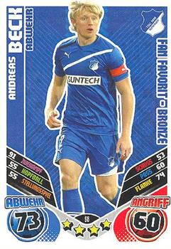 2011-12 Topps Match Attax Bundesliga Extra #98 Andreas Beck Front