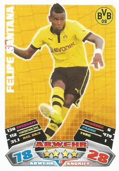 2012-13 Topps Match Attax Bundesliga #43 Felipe Santana Front