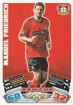 2012-13 Topps Match Attax Bundesliga #187 Manuel Friedrich Front